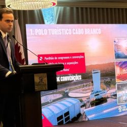 No Catar, vice-governador Lucas Ribeiro apresenta Polo Turístico Cabo Branco a investidores