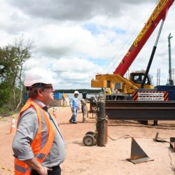 João Azevêdo inspeciona obras da Ponte do Futuro e destaca importância do investimento para a Região Metropolitana de João Pessoa