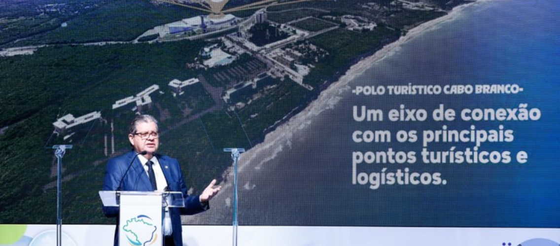 João Azevêdo apresenta Polo Turístico Cabo Branco a investidores e lideranças internacionais em evento da ONU em São Paulo