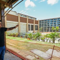 Lucas Ribeiro visita obras do Resort Tauá e diz que empreendimento vai abrir uma nova etapa no desenvolvimento econômico da Paraíba